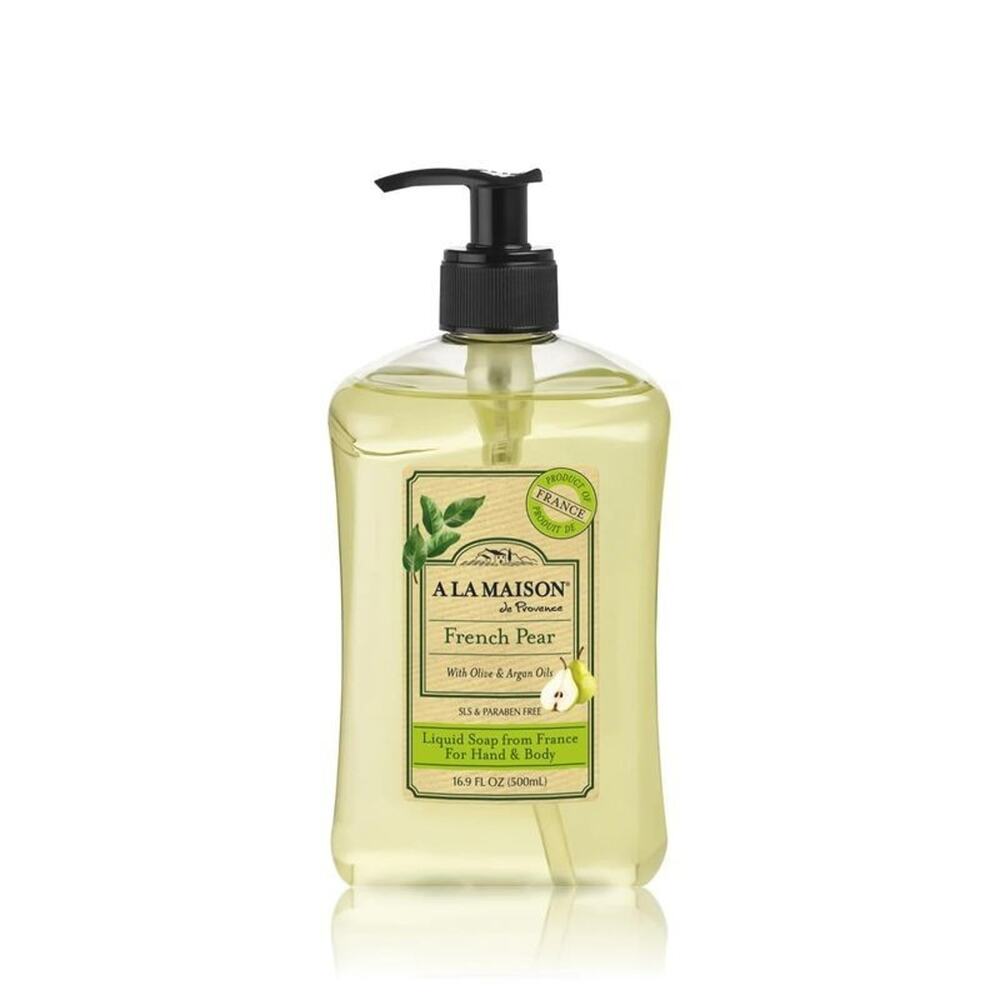 A La Maison de Provence FRENCH PEAR Liquid Soap from France Hand & Body 16.9
